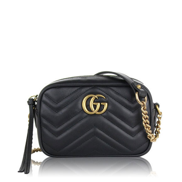 GUCCI GGマーモント 17&nbsp;x11&nbsp;x6cm(幅&nbsp;x 高さ&nbsp;x マチ)