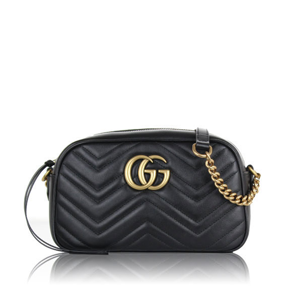 GUCCI GGマーモント 24&nbsp;x14&nbsp;x7cm(幅&nbsp;x 高さ&nbsp;x マチ)