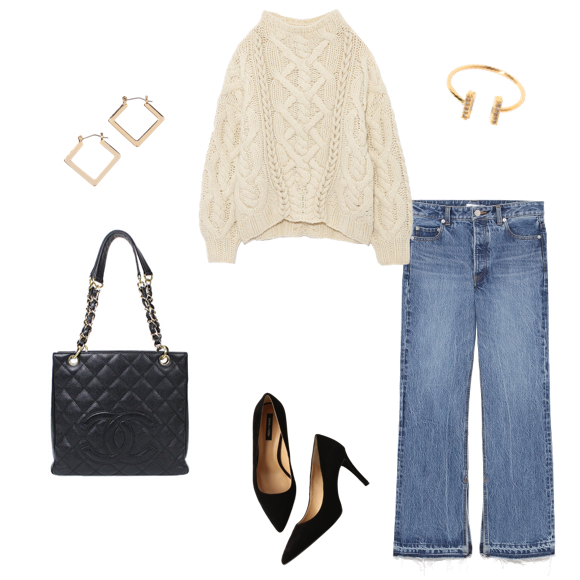 チェーントートバッグ