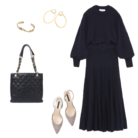 チェーントートバッグ