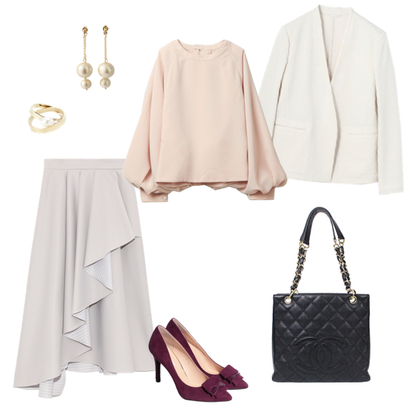 チェーントートバッグ