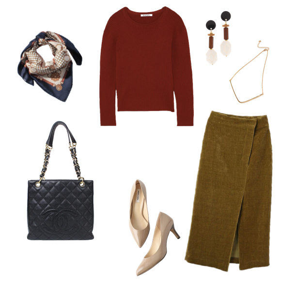 チェーントートバッグ