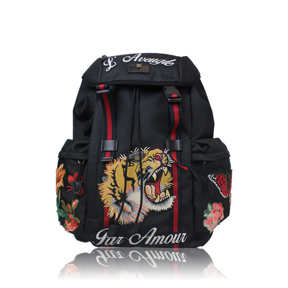 タイガーエンブロイダリーバックパック