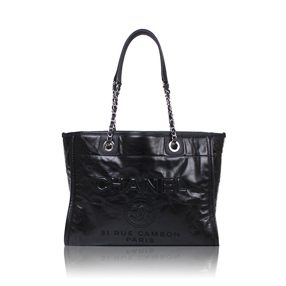 CHANEL ドーヴィルMM 33&nbsp;x25&nbsp;x13cm(幅&nbsp;x 高さ&nbsp;x マチ)