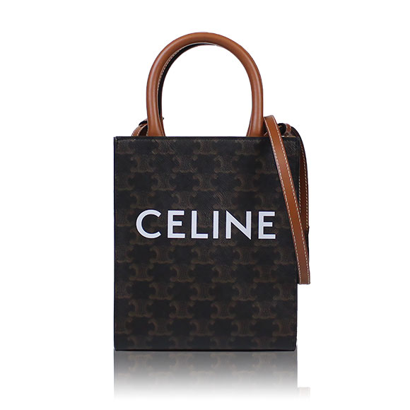 CELINE ミニバーティカルカバ 16&nbsp;x20&nbsp;x4cm(幅&nbsp;x 高さ&nbsp;x マチ)
