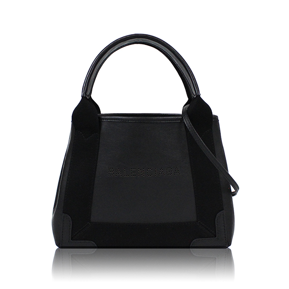 BALENCIAGA ネイビーカバXS 25&nbsp;x19&nbsp;x7cm(幅&nbsp;x 高さ&nbsp;x マチ)