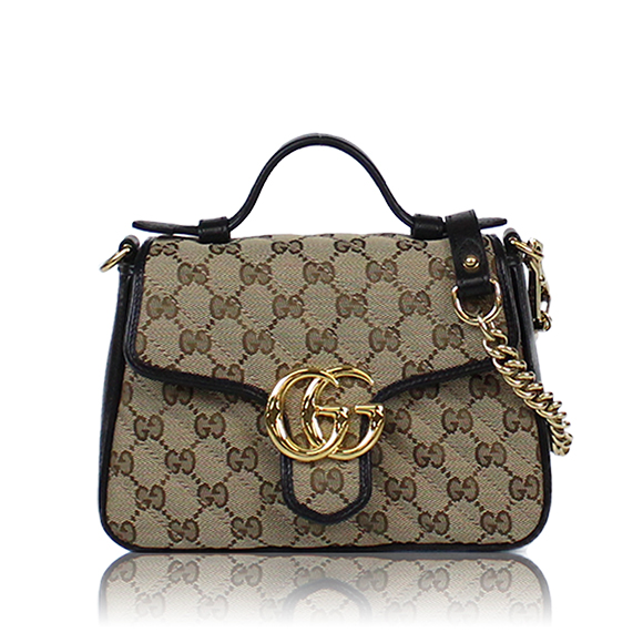 GUCCI GGマーモント 20&nbsp;x14&nbsp;x7cm(幅&nbsp;x 高さ&nbsp;x マチ)
