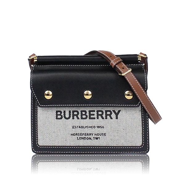BURBERRY ミニホースフェリー 19 x13 x6cm(幅 x 高さ x マチ) BURBERRY ミニホースフェリー 19 x13 x6cm(幅 x 高さ x マチ)
