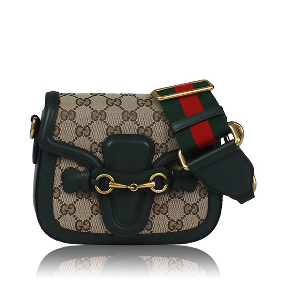 GUCCI レディウェブ 18&nbsp;x13&nbsp;x5cm(幅&nbsp;x 高さ&nbsp;x マチ)