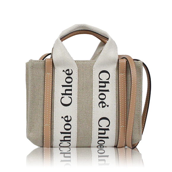 Chloe ウッディミニトートバッグ 20 x14 x6cm(幅 x 高さ x マチ) Chloe ウッディミニトートバッグ 20 x14 x6cm(幅 x 高さ x マチ)