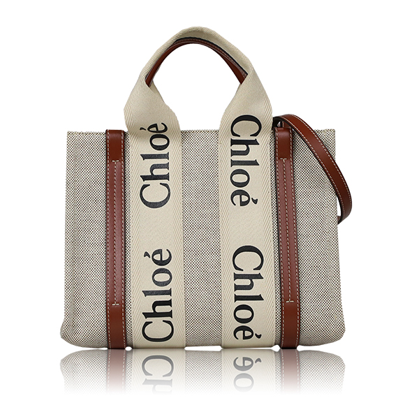 Chloe ウッディスモールトートバッグ 26 x20 x8cm(幅 x 高さ x マチ) Chloe ウッディスモールトートバッグ 26 x20 x8cm(幅 x 高さ x マチ)