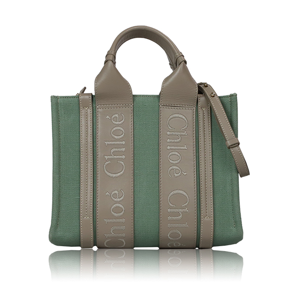 Chloe ウッディスモールトートバッグ 26&nbsp;x20&nbsp;x7cm(幅&nbsp;x 高さ&nbsp;x マチ)