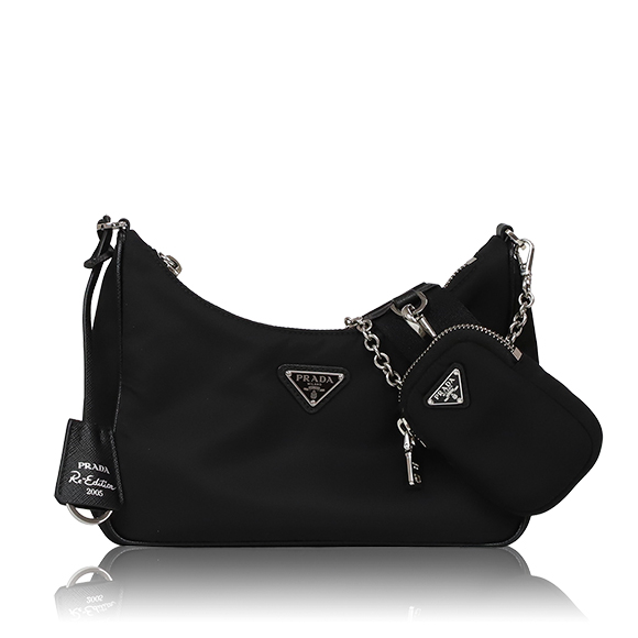 PRADA Re-Edition2005ナイロンショルダーバッグ 22&nbsp;x16&nbsp;x6cm(幅&nbsp;x 高さ&nbsp;x マチ)