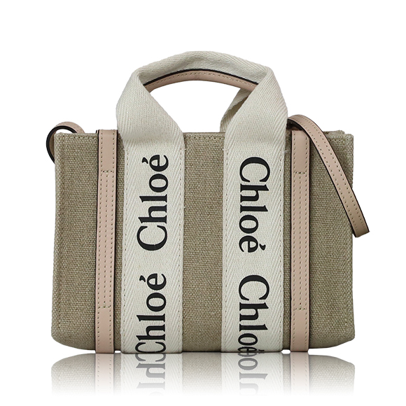 Chloe ウッディミニトートバッグ 20 x14 x7cm(幅 x 高さ x マチ) Chloe ウッディミニトートバッグ 20 x14 x7cm(幅 x 高さ x マチ)