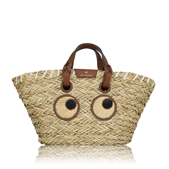 ANYA HINDMARCH アイズバスケットスモール 25&nbsp;x20&nbsp;x15cm(幅&nbsp;x 高さ&nbsp;x マチ)